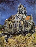 The Church at Auvers sur Oise